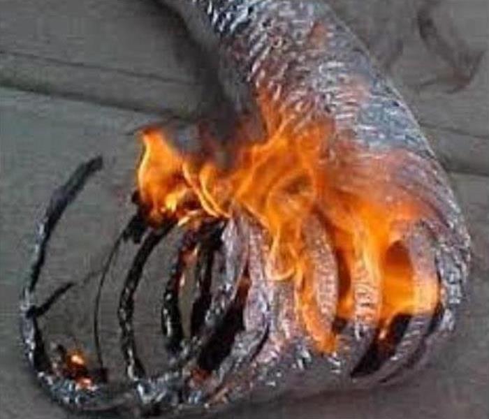 clogged dryer vent could lead to house fire